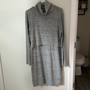 Gap maternity nursing sweater dress